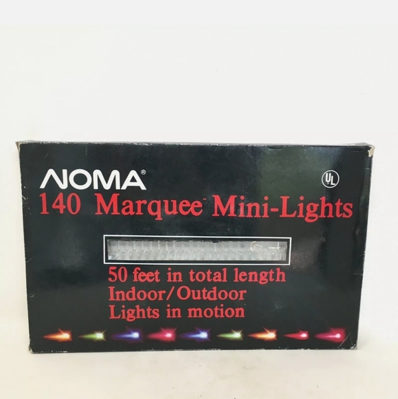NOMA Chasing Christmas Lights VINTAGE NOS - Picture 2 of 4